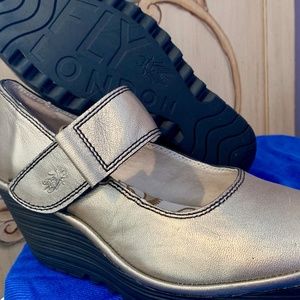 FLY London Mary Jane Wedge Shoes